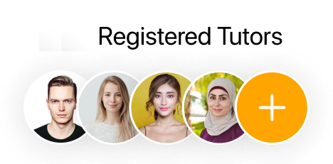 Registered Tutors with profile pictures